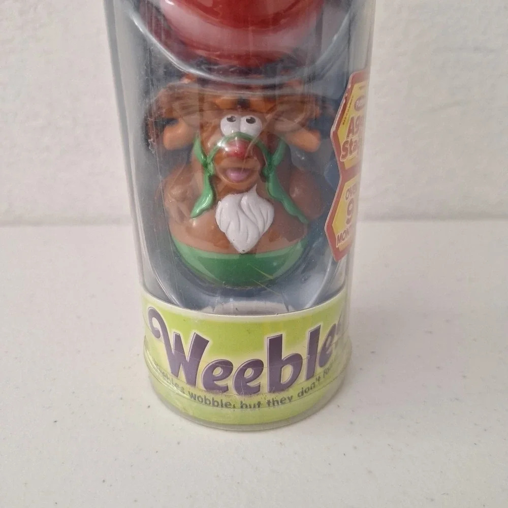 NEW PLAYSKOOL WEEBLES HOLIDAY PACK 3 FIGURES SANTA, REINDEER & SNOWMAN Lot
